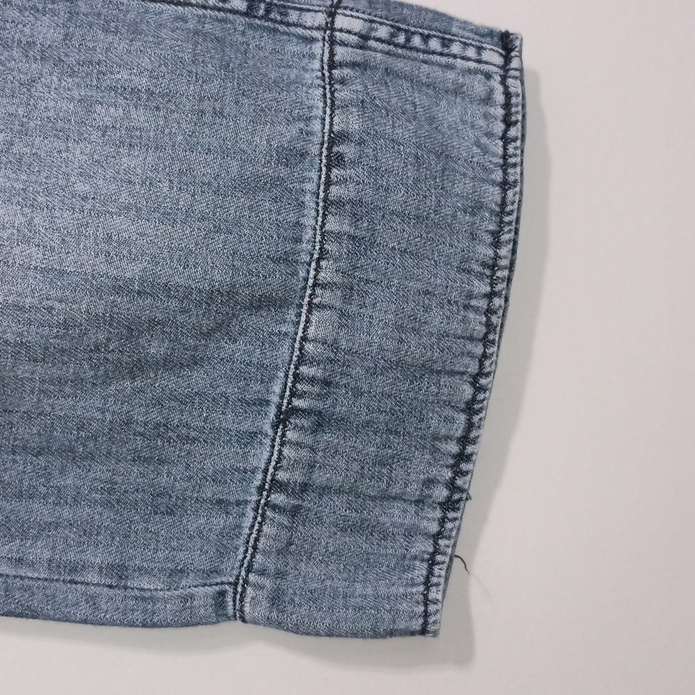 Free People Light Blue Denim Shorts - Picture 2 of 12